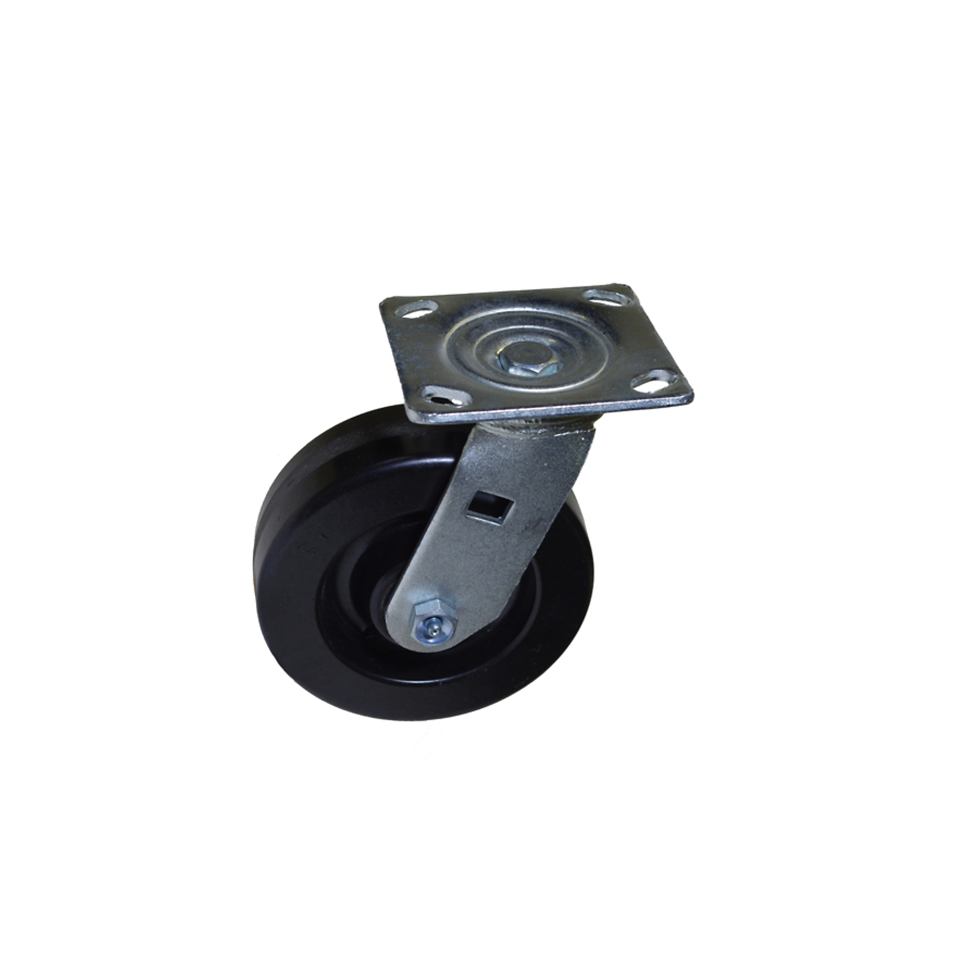 Merrick Industrial Dolly - 6in. Flat Top Swivel Phenolic Caster, 900-Lb. Capacity, Model# M350002